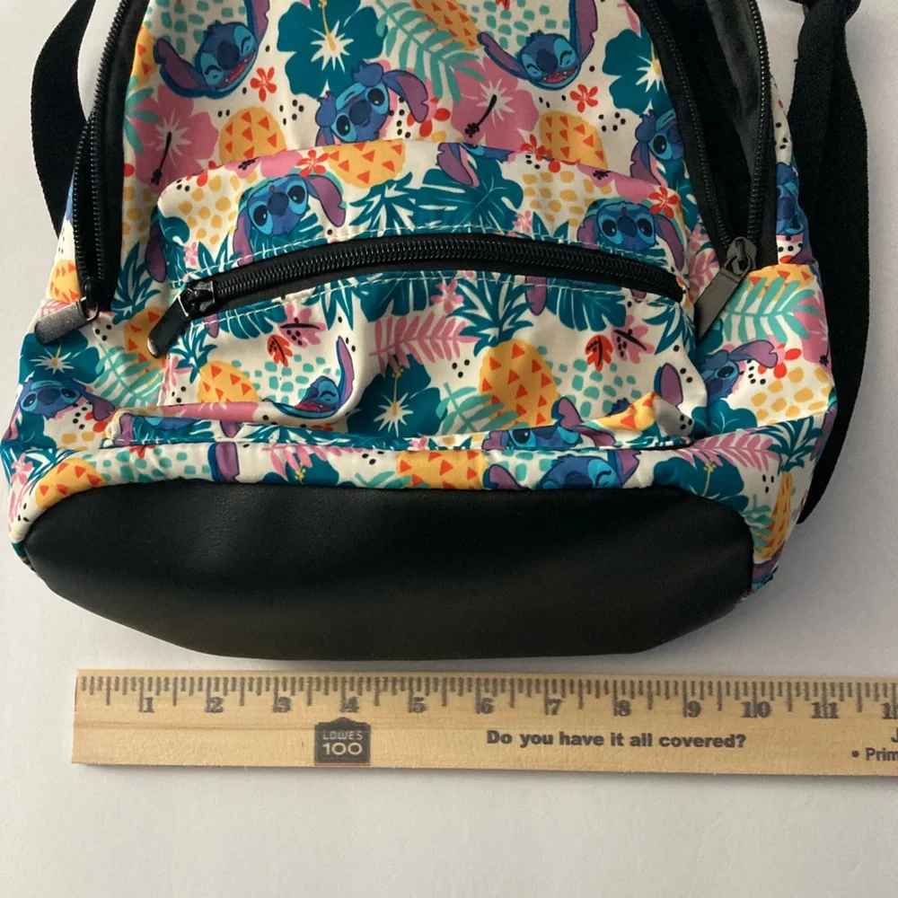 Stitch Disney backpack Blue and Pink fun design
